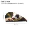LHBWCVN Ferret Hair Towel Wrap for Women Hair Cap Coral Velvet Hair Drying Cap with Button Super Absorbent Hair Drying Towel Quick Dry Hair Turban for Wet Hair Long Thick Hair view 4