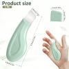 JJUNW 1 Pc Blackhead Remover Tools, Deep Clean Skin Blackhead Spatula Face Scraper, Pore Cleaner Tool Nose Scraper Pore Extractor for Women Men Blackhead Removing(Green) view 4