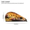 LHBWCVN Leopard Little Gecko Hair Towel Wrap for Women Hair Cap Coral Velvet Hair Drying Cap with Button Super Absorbent Hair Drying Towel Quick Dry Hair Turban for Wet Hair Long Thick Hair view 4