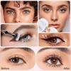 Folding Angle Scalloped Lash Brush, 2024 Upgraded Mascara Fan Brush, Eyelash Comb Separator Makeup Tool, Multifunctional Eyelash Comb Separation Tool, Eyelash Fan Brushs Stick Makeup Tool (1pc) view 3