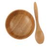Bamboo Mask Mixing Bowl Set Face Mask Stirring Bowl Spa Tools Skin Care Set view 1