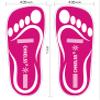 Disposable Spray Tan Feet Pads Protectors for Tanning Hygienic & Comfortable Feet for Spray Tanning - Spray Tan Foot Covers for Tanning Tent(Pink, 120 Pairs) view 2