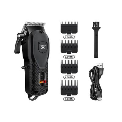 EWKYLSEM Razors Professional 3-Speed Adjustable Electric Hair Clipper, Electric Shaver, USB Charging, Electric Hair Clipper with Display