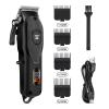 EWKYLSEM Razors Professional 3-Speed Adjustable Electric Hair Clipper, Electric Shaver, USB Charging, Electric Hair Clipper with Display view 3