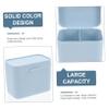 Alipis Nail Art Plate Storage Box Cotton Pad Organizer Holder for Beauty Salon view 2