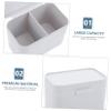Alipis Nail Art Plate Storage Box Cotton Pad Organizer Holder for Beauty Salon view 4