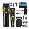 EWKYLSEM Razors 3pcs Professional Hair Cutting Machine,USB Charging Cordless use,high Power Sharp Trim Without Pulling Hair,Fast Cutting Clean view 1