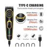 EWKYLSEM Razors 3pcs Professional Hair Cutting Machine,USB Charging Cordless use,high Power Sharp Trim Without Pulling Hair,Fast Cutting Clean view 4