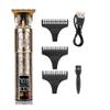 EWKYLSEM Razors Metal Electric Hair Clipper, Multi-Functional Cordless Hair Clipper Shaver USB Liquid Crystal Display T-Head Hair Clipper(Metal Dragon) view 2