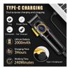 EWKYLSEM Razors Professional Hair Cutting Machine 3-Piece Set,USB Charging Trimmer,Cordless use Trimmer,high Power Powerful Trimming Tool Set view 4
