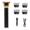 EWKYLSEM Razors Popular T9 Electric Hair Clipper Men's Beard Trimmer Men's Hair Trimmer USB Charging T-Shaped Cutter Head Zero Gap Trim(Black Grid) view 1