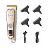 EWKYLSEM Razors Hiena HYN-008 Electric Hair Clipper Professional Hair Cutting Machine Hair Trimmer Cordless USB Rechargeable Men Beard Shaver(Glod) view 1