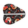STVYUKL Cute Rooster Chickens Hair Drying Cap Super Absorbent Soft Hair Drying Towel Quick Dry Coral Velvet Drying Hair Caps Hair Turban for Women Wet Hair Long Thick Hair view 2