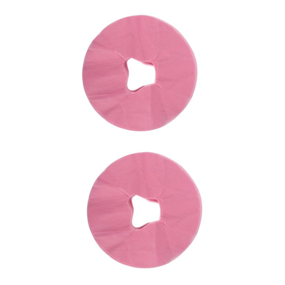 MERRYHAPY 100pcs Disposable Massage Bed Face Covers Comfortable Beauty Salon Face Pads Breathable and Non-stick Easy Clean Massage Towels for Spa and Estheticians