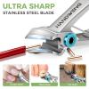 2026 Slanted Nail Clippers for Men Thick Toenails, Toe Nail Clippers for Thick Nails for Seniors, Ingrown Toenail Clippers with Wide Jaw Opening, Heavy Duty Fingernail Clippers Adult Nail Cutter view 3