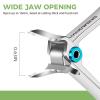 2026 Slanted Nail Clippers for Men Thick Toenails, Toe Nail Clippers for Thick Nails for Seniors, Ingrown Toenail Clippers with Wide Jaw Opening, Heavy Duty Fingernail Clippers Adult Nail Cutter view 4