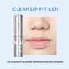 idplacosmetics ID.AZ Face Fit Lip Fit-Ler (Clear) 0.12 fl.oz (3.5 g)  Hydrating, High-Shine Lip Plumper Gloss with Maxi-Lip Peptide Glass-Like Finish, Wear Alone or as Topper Korean Lip Gloss. view 4