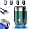Electric Razor - Peony Shaver for Men, Floating 4d Shaving Head for Precision, 2025 New Mini Razor Dual Head Portable, Double-Ring Magnetic Cutter, Unisex (Green) view 1