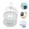 Beatifufu 1set Antique Bird Cage Wax Sealing Stove Vintage Melting Furnace Spoon for Sealing Wax Compact Design for Home Office Use Stain-Resistant and Easy to Clean view 2
