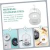 Beatifufu 1set Antique Bird Cage Wax Sealing Stove Vintage Melting Furnace Spoon for Sealing Wax Compact Design for Home Office Use Stain-Resistant and Easy to Clean view 3