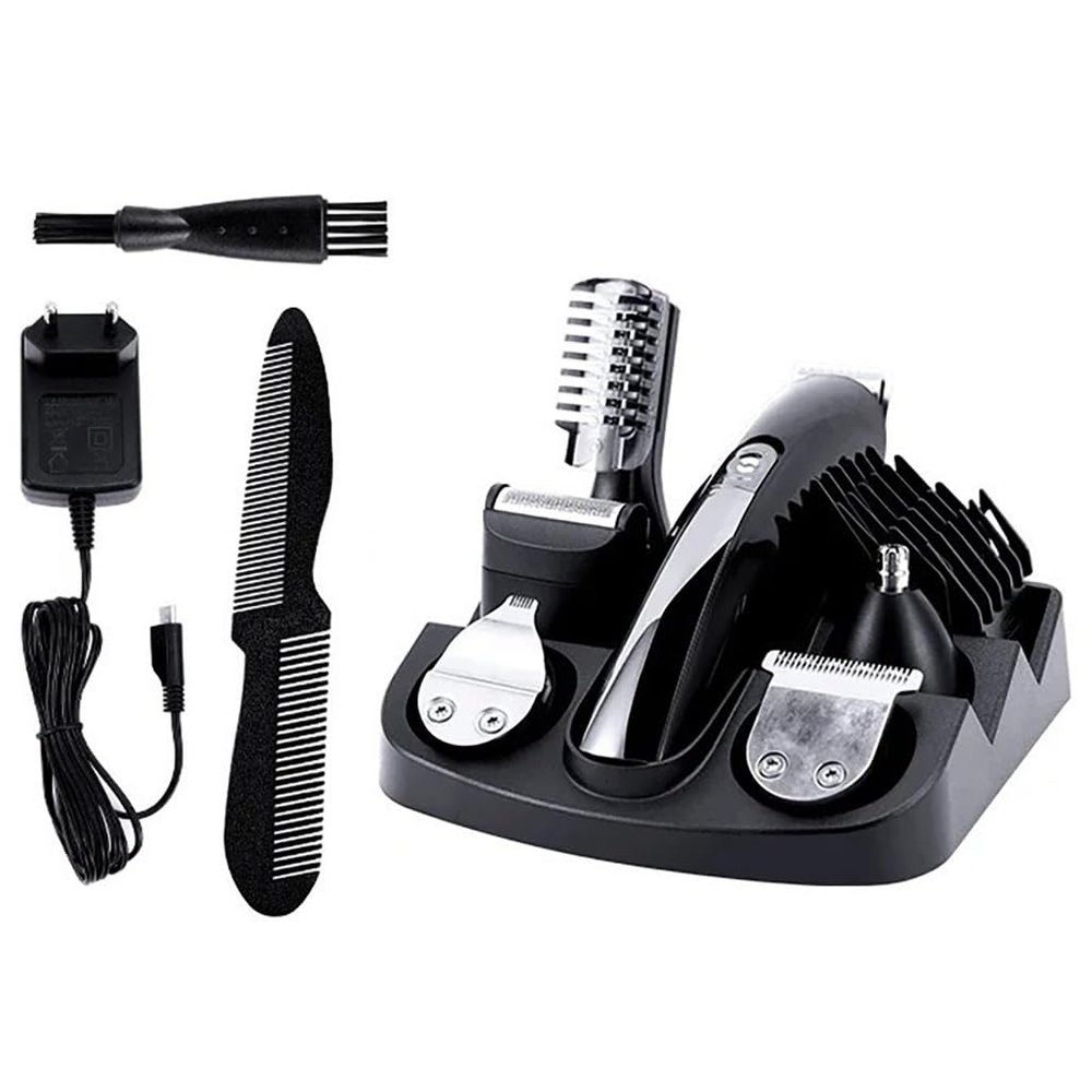 CAIMIAO Hair Clippers Electric Hair Clipper Shave Razor Machine Beard Trimmer Hair Cutter Ear Nose Hair Trimmer Facial Cleaner Man Barber Tools