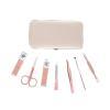 7/12/18pcs Manicure Set,Nail Clippers Kit,Professional Stainless Steel Pedicure Tools,Stainless Steel Manicure Kit,Portable Travel Grooming Kit (1, Count, 7) view 4