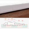 Memory Foam Massage Bed Pad,Spa Massage Table Pad,Massage Table Mattress Topper with Elastic Bands, Thicken Non-Slip Lash Bed Cushion (Bed Not Included) (75"*31.5") view 3