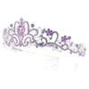 FRCOLOR Girls Headbands Bridal Hair Accessories Alloy Rhinestone Crown for Wedding Prom Photo Shoot view 1