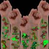 15 Sheets Glow in The Dark Cartoon Dinosaur Temporary Tattoos For Kids Boys Girls Face Hands, Night Glowing Luminous Tattoo Stickers Dino Tatoos Children, Party Stocking Stuffer Goodie Bags Fillers view 4