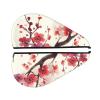 LHBWCVN Japanese Spring Plum Floral Hair Towel Wrap for Women Hair Cap Coral Velvet Hair Drying Cap with Button Super Absorbent Hair Drying Towel Quick Dry Hair Turban for Wet Hair Long Thick Hair view 2