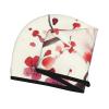 LHBWCVN Japanese Spring Plum Floral Hair Towel Wrap for Women Hair Cap Coral Velvet Hair Drying Cap with Button Super Absorbent Hair Drying Towel Quick Dry Hair Turban for Wet Hair Long Thick Hair view 3