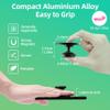 100Silicone Hair Beads & Gym Magnetic Phone Holder Compatible with iPhone 15 14 13 12 Pro Max Mini, Samsung, Mag-Safe Case, All Phones, Portable Magnetic Phone Mount, 360 Rotation Phone Grip with Met view 4