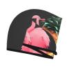 LHBWCVN Pineapple Flamingos Hair Towel Wrap for Women Hair Cap Coral Velvet Hair Drying Cap with Button Super Absorbent Hair Drying Towel Quick Dry Hair Turban for Wet Hair Long Thick Hair view 3