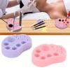 2 Pcs Silicone Eyelash Lift Palette, 6 Section Makeup Blending Tool for Dyeing, Eyelash Lifting and Eyebrow Lamination, view 2