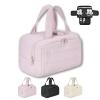 4-in-1 Multifunctional Travel Cosmetic Bag, Large-Capacity Travel Cosmetic Bag, 4-in-1 Puffy Multi-functional Toiletry Bag, 2025 New Camping Toiletry Bag for Women Traveling (Pink) view 1