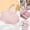 4-in-1 Multifunctional Travel Cosmetic Bag, Large-Capacity Travel Cosmetic Bag, 4-in-1 Puffy Multi-functional Toiletry Bag, 2025 New Camping Toiletry Bag for Women Traveling (Pink) view 2
