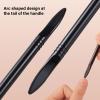5 Pcs Cuticle Pusher Pen Cuticle Remover Stick Double Headed Nails Art Polishing Pen Manicure Tool For Nails Care view 3