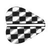 Black White Race Checkered Flag Hair Towel Wrap for Women Hair Cap Coral Velvet Hair Drying Cap with Button Super Absorbent Hair Drying Towel Quick Dry Hair Turban for Wet Hair Long Thick Hair view 2
