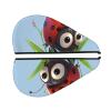 LHBWCVN Ladybug Hair Towel Wrap for Women Hair Cap Coral Velvet Hair Drying Cap with Button Super Absorbent Hair Drying Towel Quick Dry Hair Turban for Wet Hair Long Thick Hair view 2