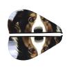 LHBWCVN Sheep Dog Hair Towel Wrap for Women Hair Cap Coral Velvet Hair Drying Cap with Button Super Absorbent Hair Drying Towel Quick Dry Hair Turban for Wet Hair Long Thick Hair view 2
