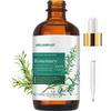 GOSNLDOW Rosemary Essential Oil for Hair Growth & Scalp Care - 3.38 Fl Oz (100ml) 100% Pure Organic Cold Pressed Oil in Glass Bottle - Aromatherapy Diffuser, Skin & Nail Treatment(Large, Rosemary) view 1