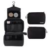 Pongnas Large Toiletry Bag, Hanging Toiletry Bag Travel Toiletry Bag with Hanging Design Large Capacity Water for Travel Business Trip Gym Shower (Black) view 1