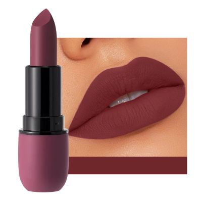 6 Colors Matte Lipstick Set Smooth Nude Lip Stick, 24 Hours Waterproof Nude Long Lasting and Non Stick Cup, Matte Lipstick Lip Gloss Makeup Kits, (D)