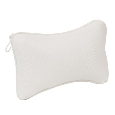 ARTSEWPLY 1pc Non-Slip Bathtub Pillow Shower Pillow Suction Cups Headrest Neck Support Cushion for Bath Tub
