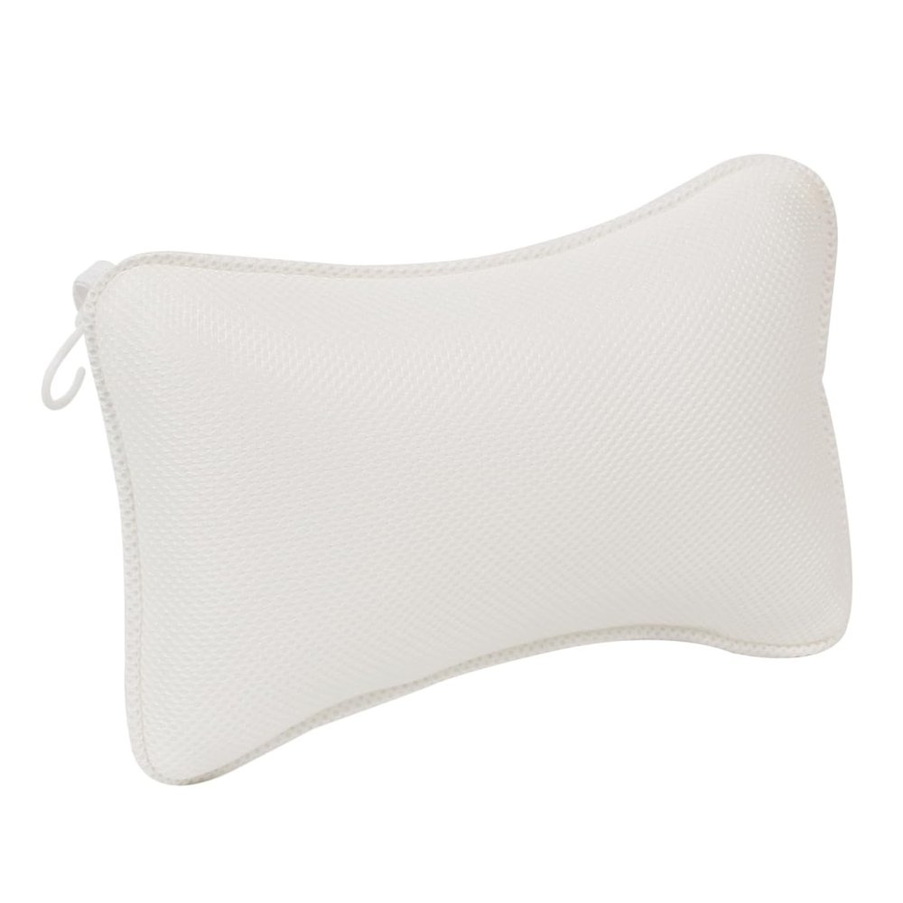 ARTSEWPLY 1pc Non-Slip Bathtub Pillow Shower Pillow Suction Cups Headrest Neck Support Cushion for Bath Tub