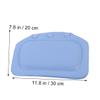 ARTSEWPLY Bathroom Bathtub Bath Pillow Headrest Cushion with Cups for Comfort and Support view 2