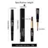 Rose Gold Metallic Women's Matte Lipstick, Waterproof Non-Fading Non-Stick Lipstick, 2-In-1 Lip Liner and Lipstick, (B) view 3