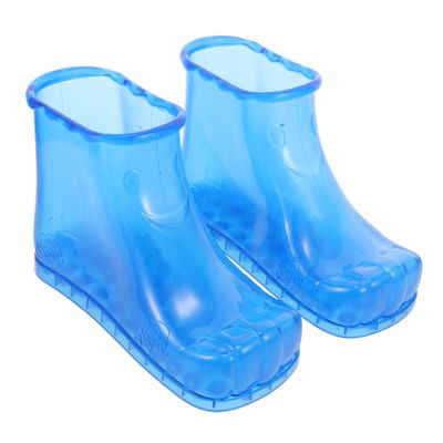 DECOMELODY 1pair Foot Bath Soaker Shoes for Travel Durable High-top Foot Soak Boots for for Relaxation and Soothing Relief