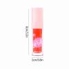 Lip Stain Long Lasting Lip Tint Waterproof Lip Stain Tint, Non Fading Lip Dye Non Staining Cup Lip Gloss Lipstick, Multi-use Lip and Cheek Tint, (E) view 3