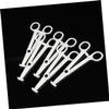 DECOMELODY 5pcs Disposable Piercing Pliers Diagonal Pliers for Body Piercing White Gentle Puncture Action for Professional Use view 2